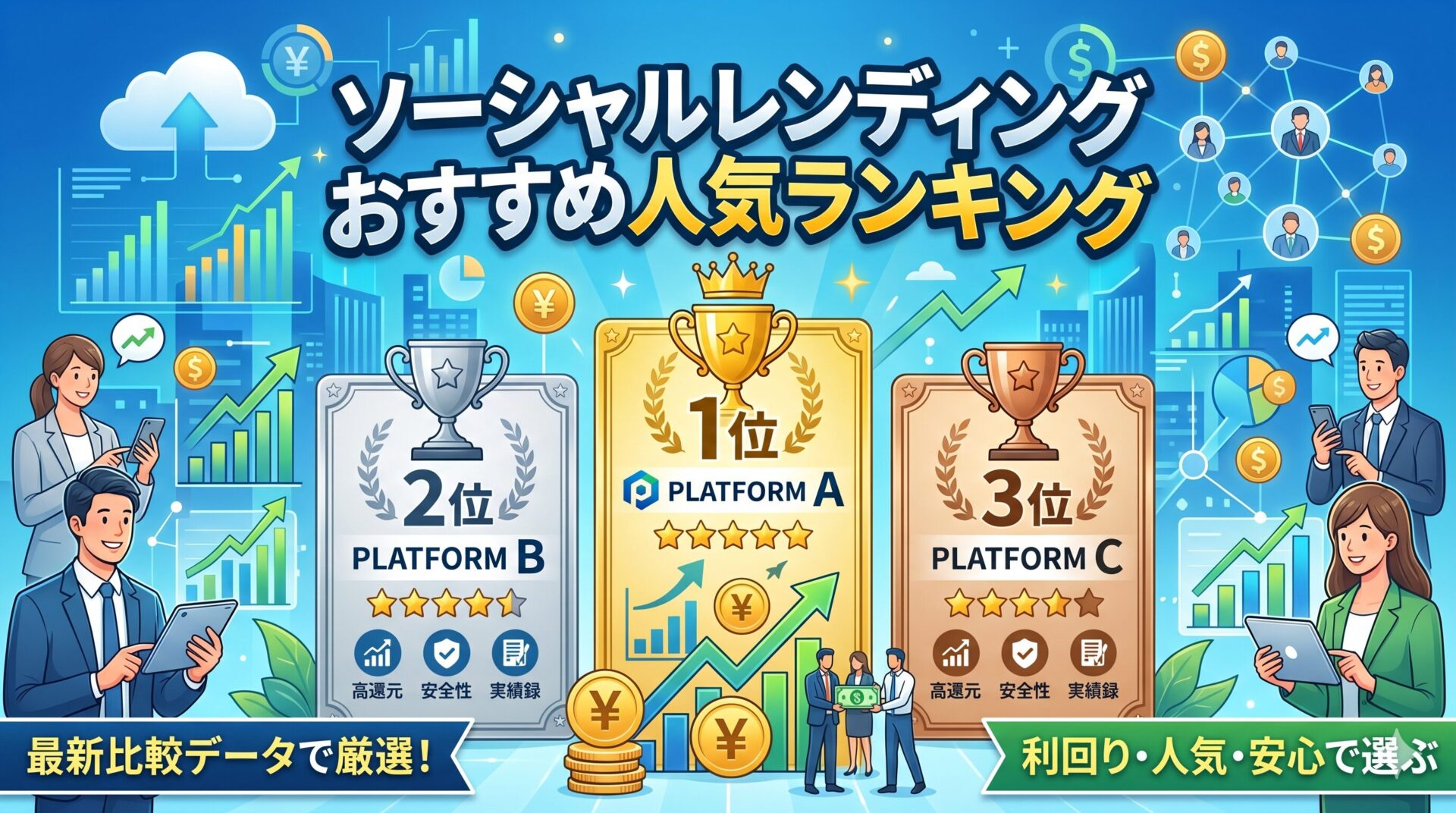 ソーシャルレンディングおすすめ人気ランキング