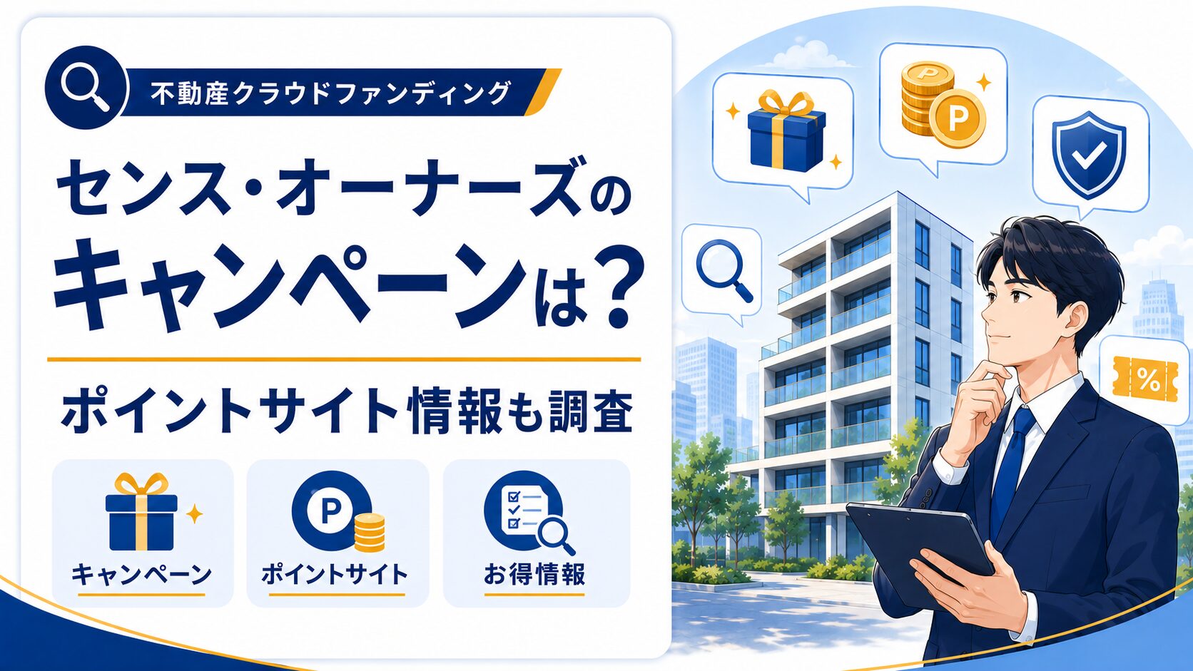 センス・オーナーズ(SENSE OWNERS)のキャンペーン｜ポイントサイト情報も調査